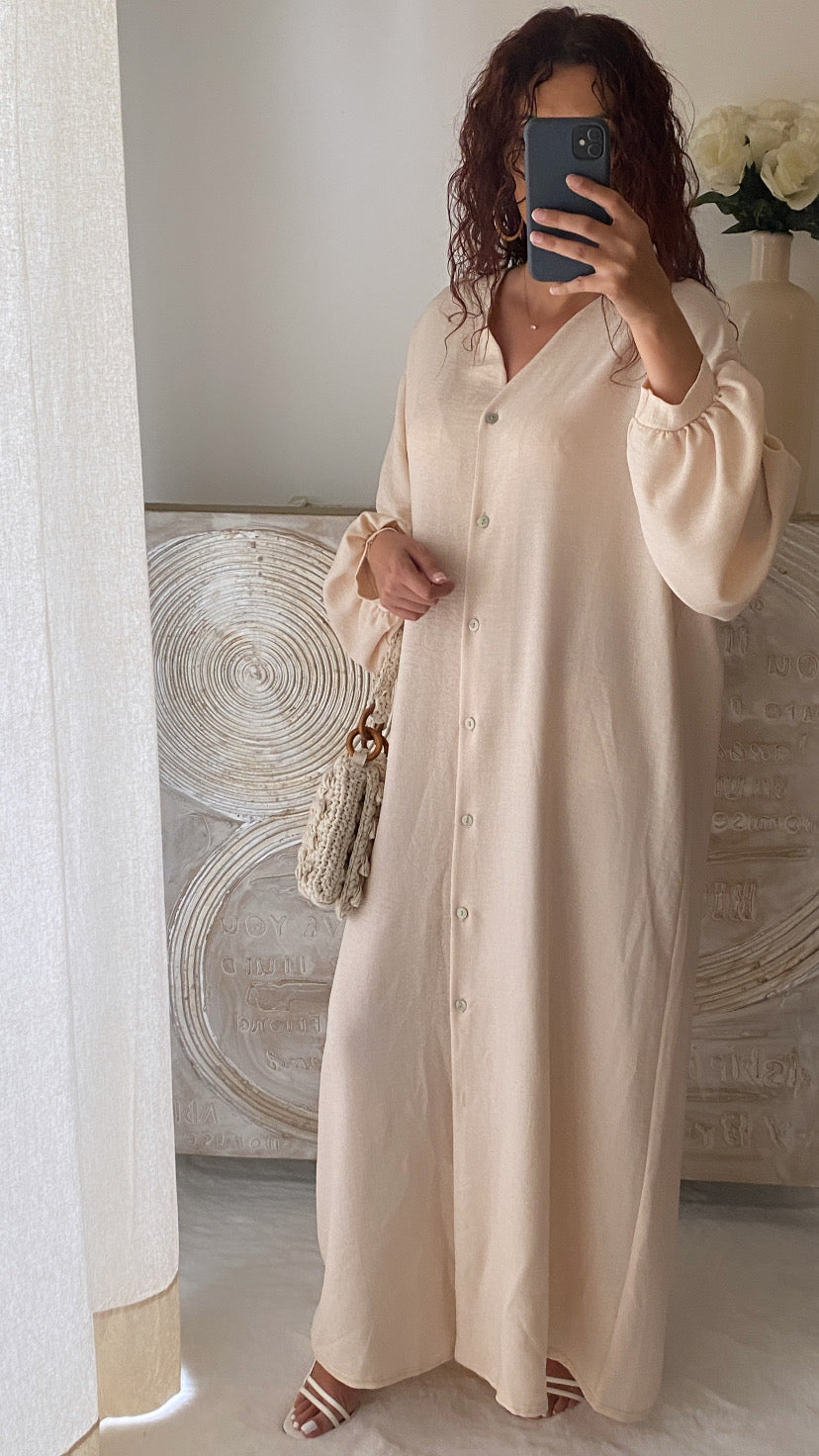 Robe YASMINE beige