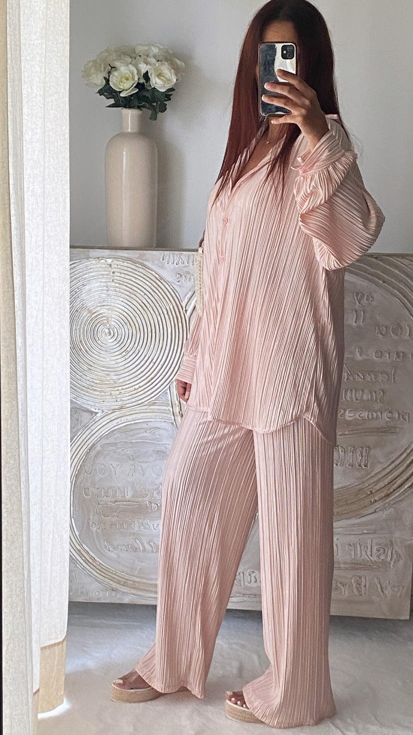 Ensemble ANISSA rose blush