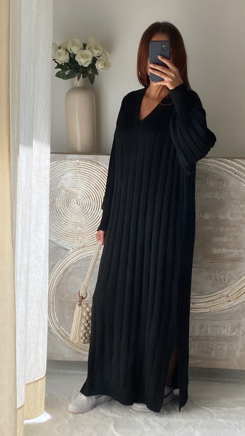 Robe pull Melissa noire
