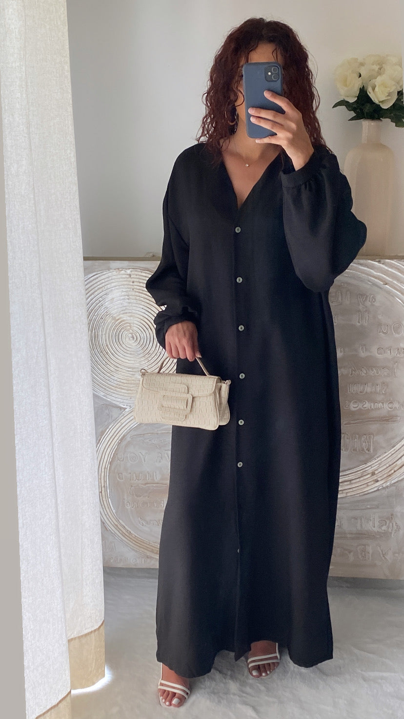 Robe YASMINE noire