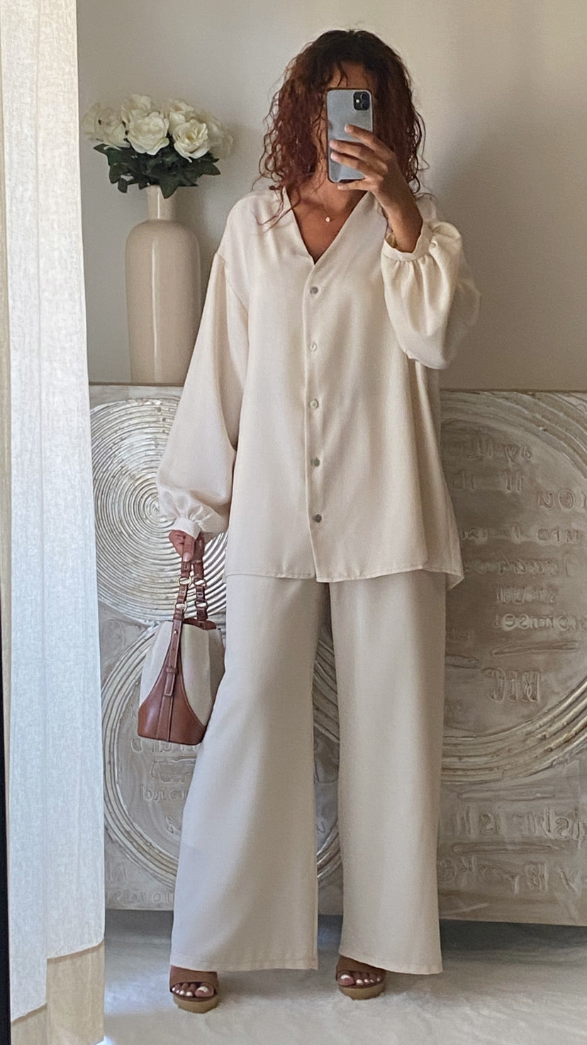 Ensemble Yasmine beige