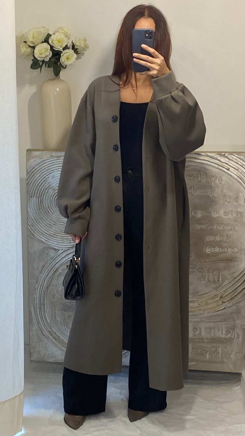 Manteau Elya taupe