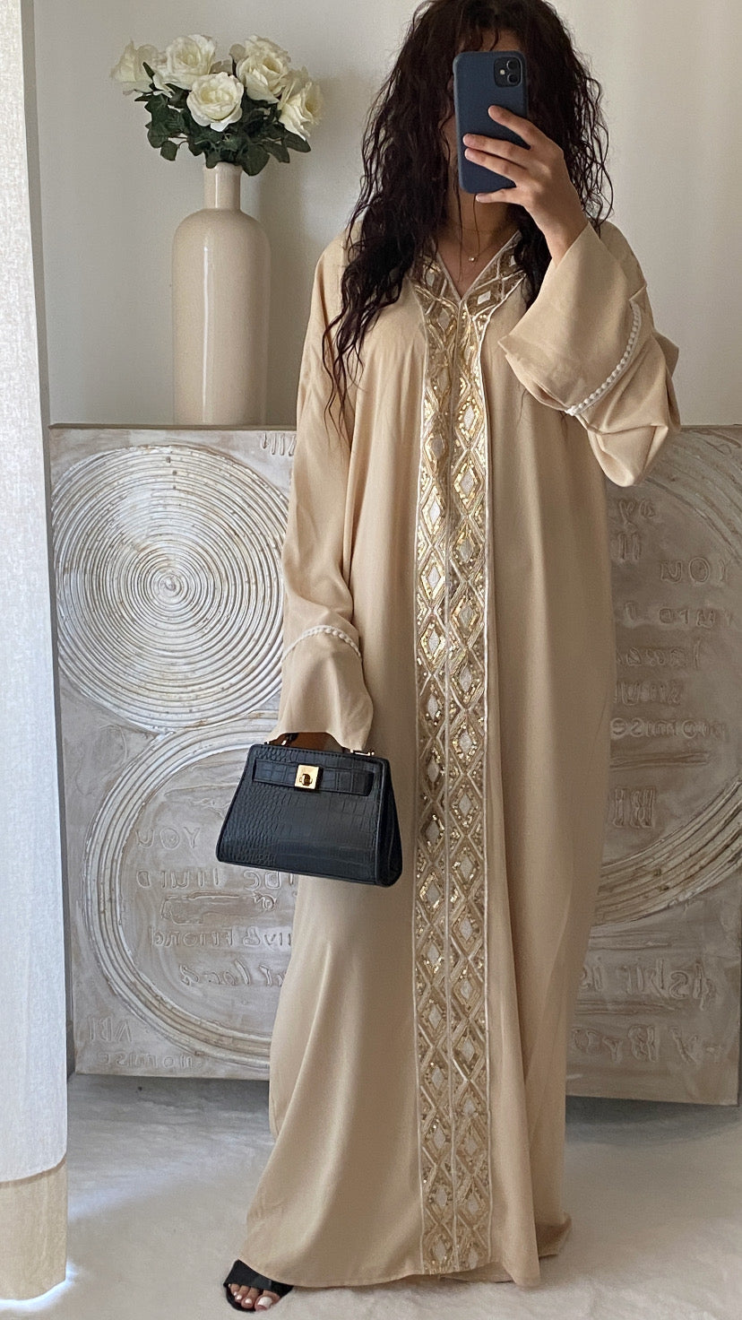 Abaya INESSA beige