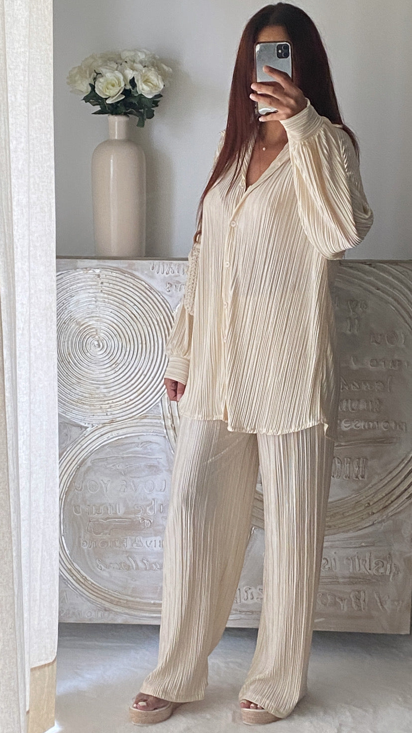 Ensemble ANISSA beige