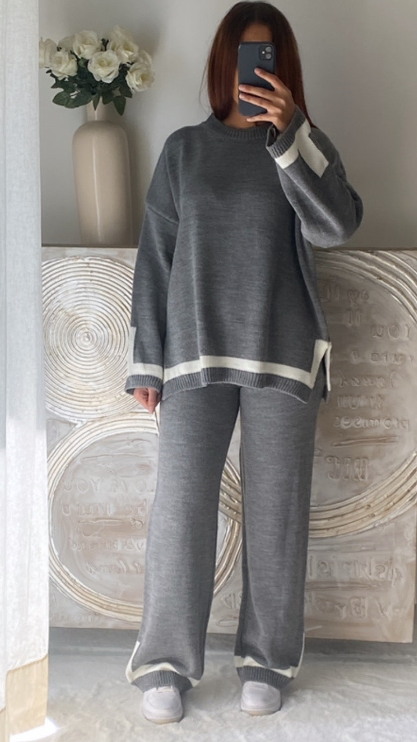 Ensemble Lana gris