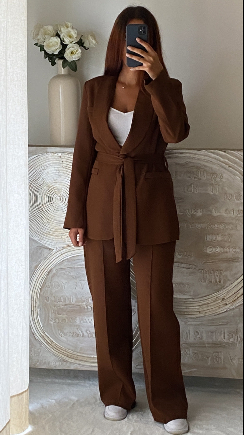 Ensemble ZOHRA chocolat