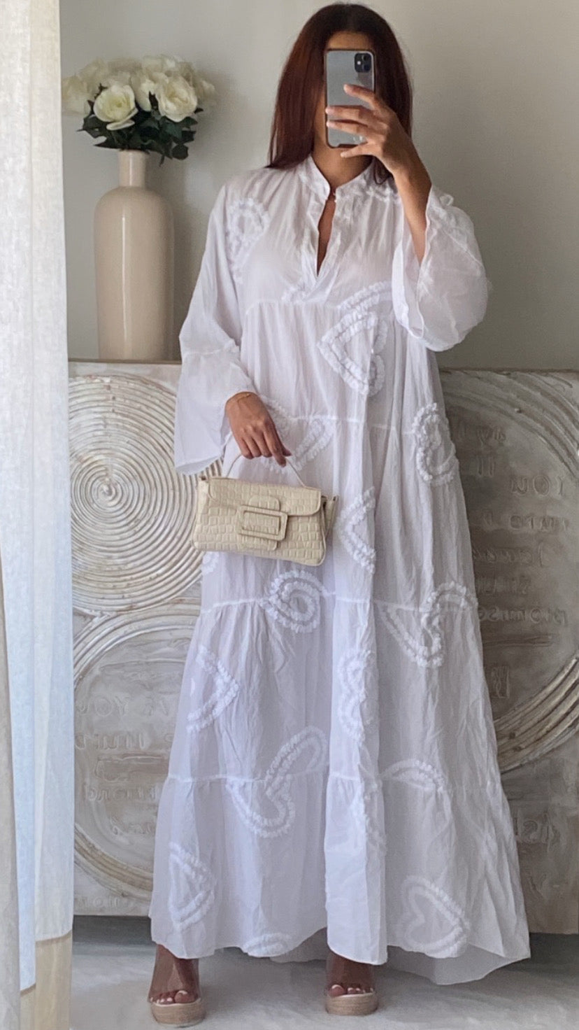 Robe Seyana blanche