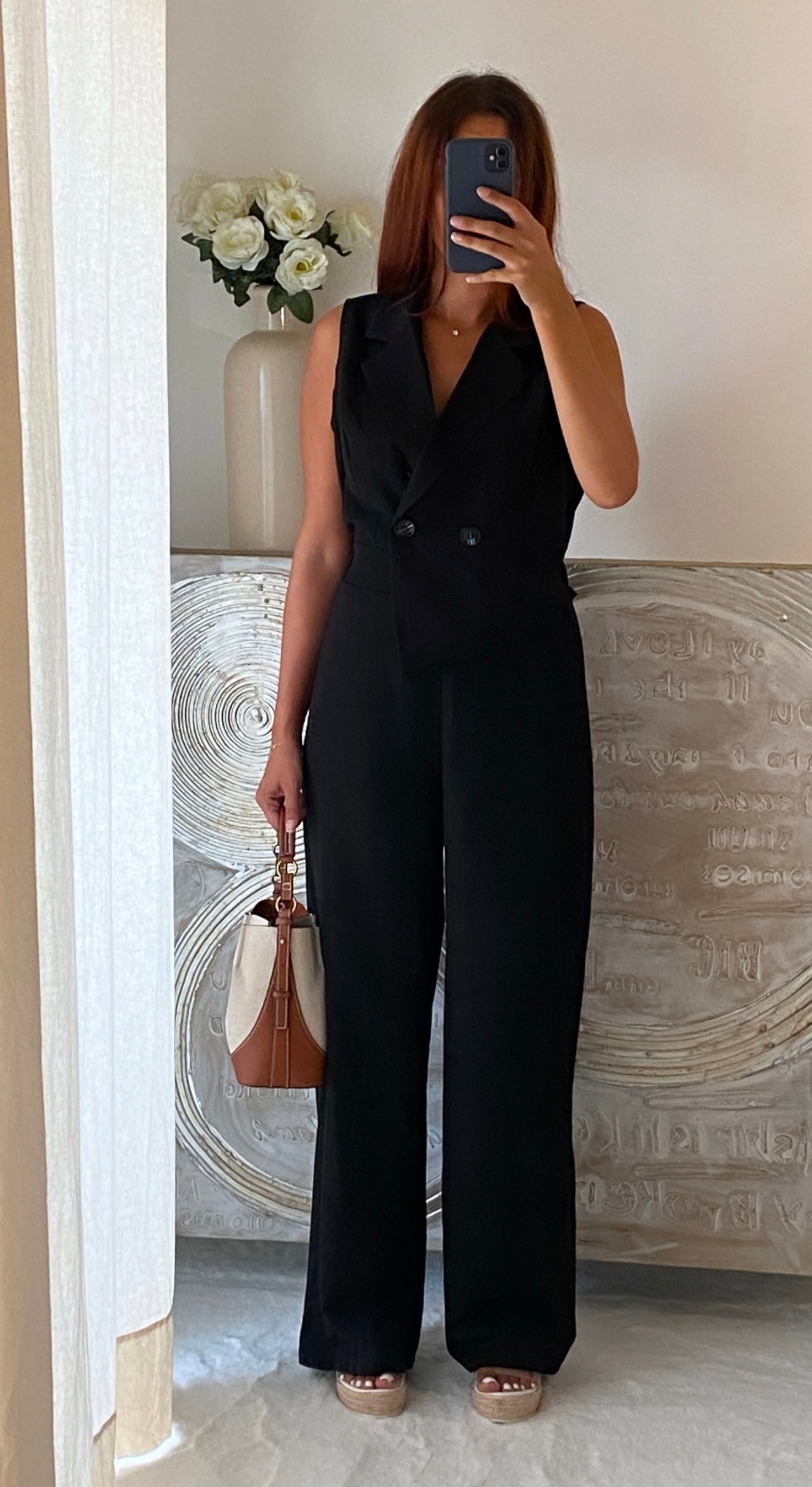 Combinaison blazer noire