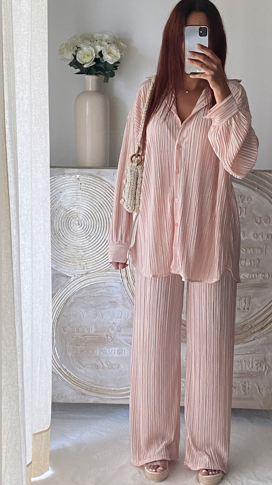 Ensemble ANISSA rose blush
