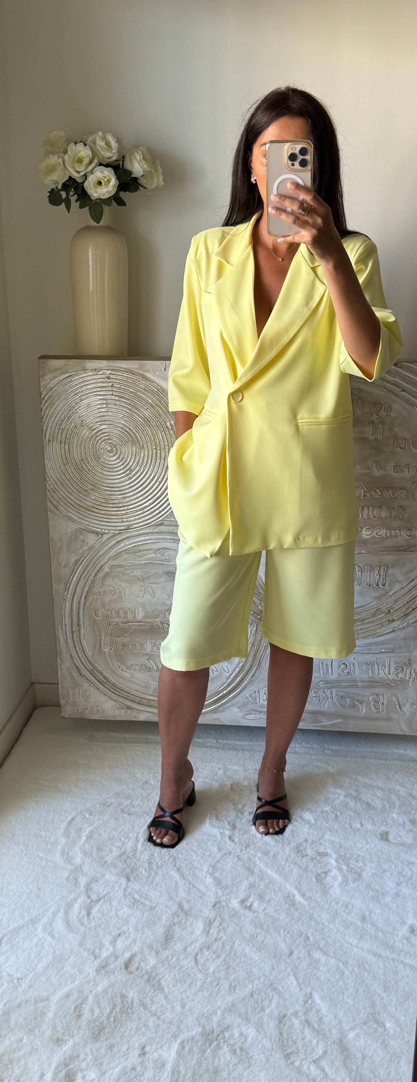 Ensemble Parisa jaune