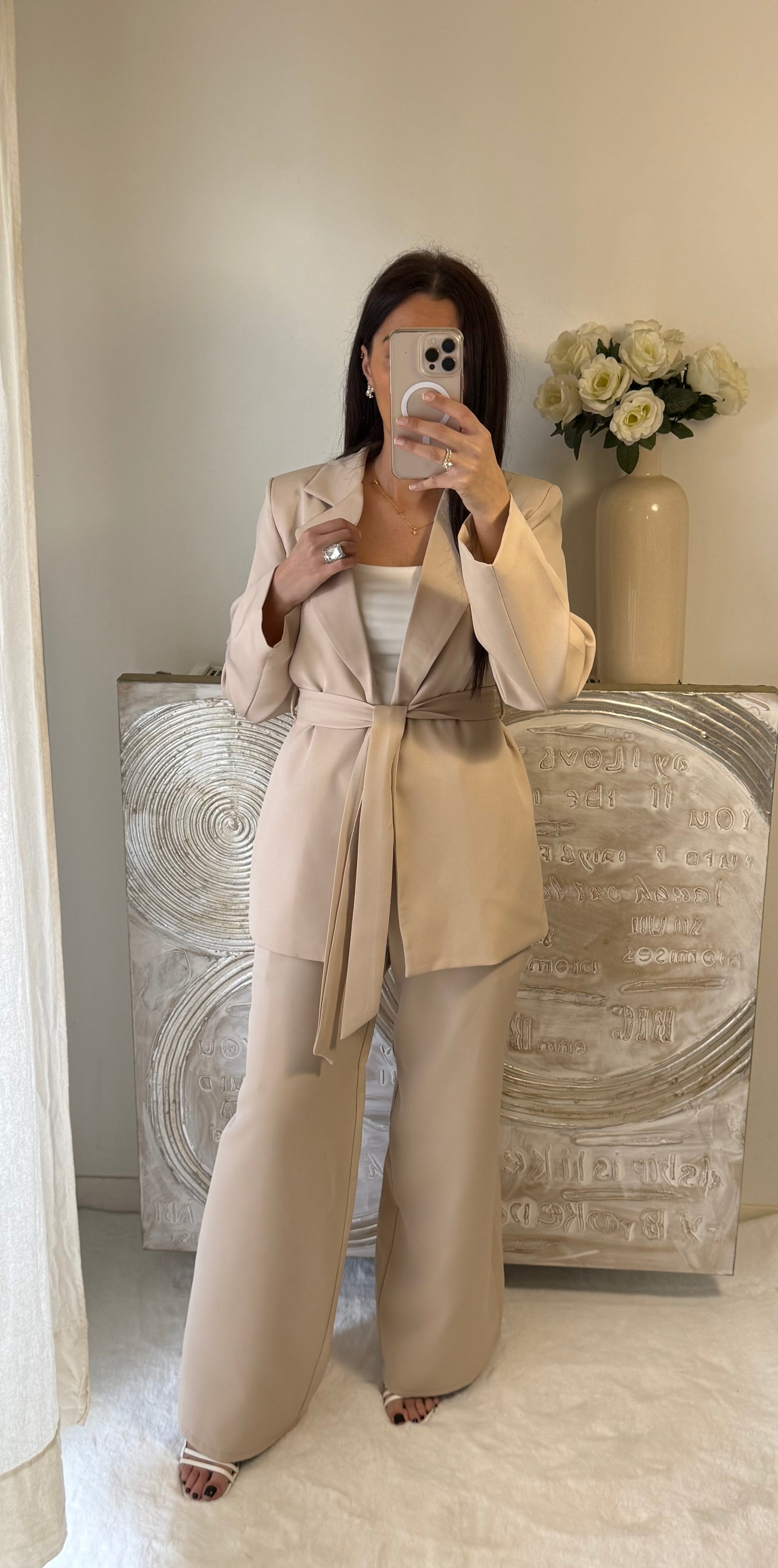 Ensemble Zohra beige
