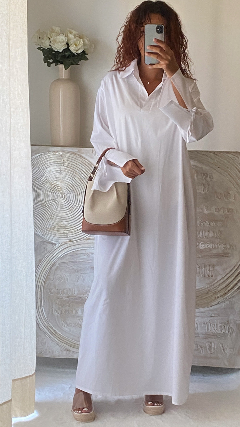 Robe Mina blanche