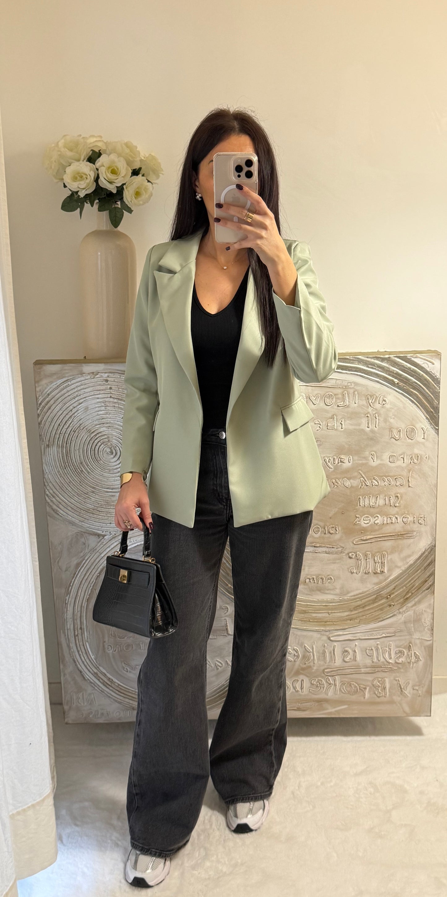 Blazer vert émeraude