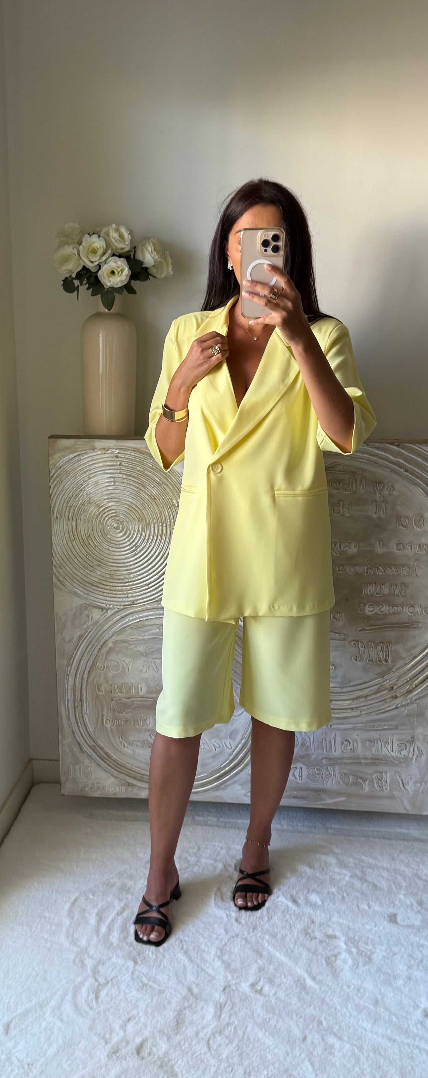 Ensemble Parisa jaune