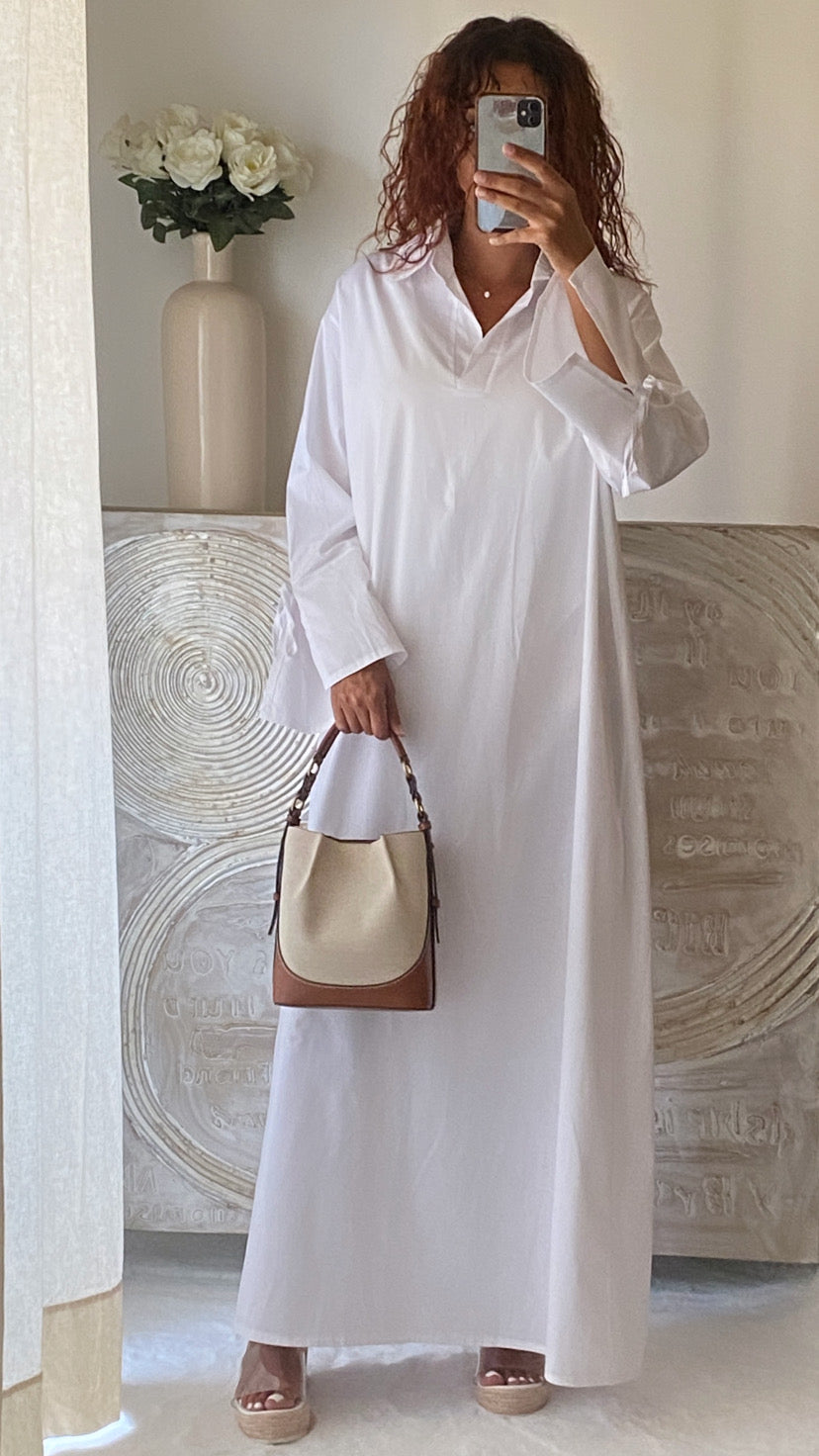 Robe Mina blanche