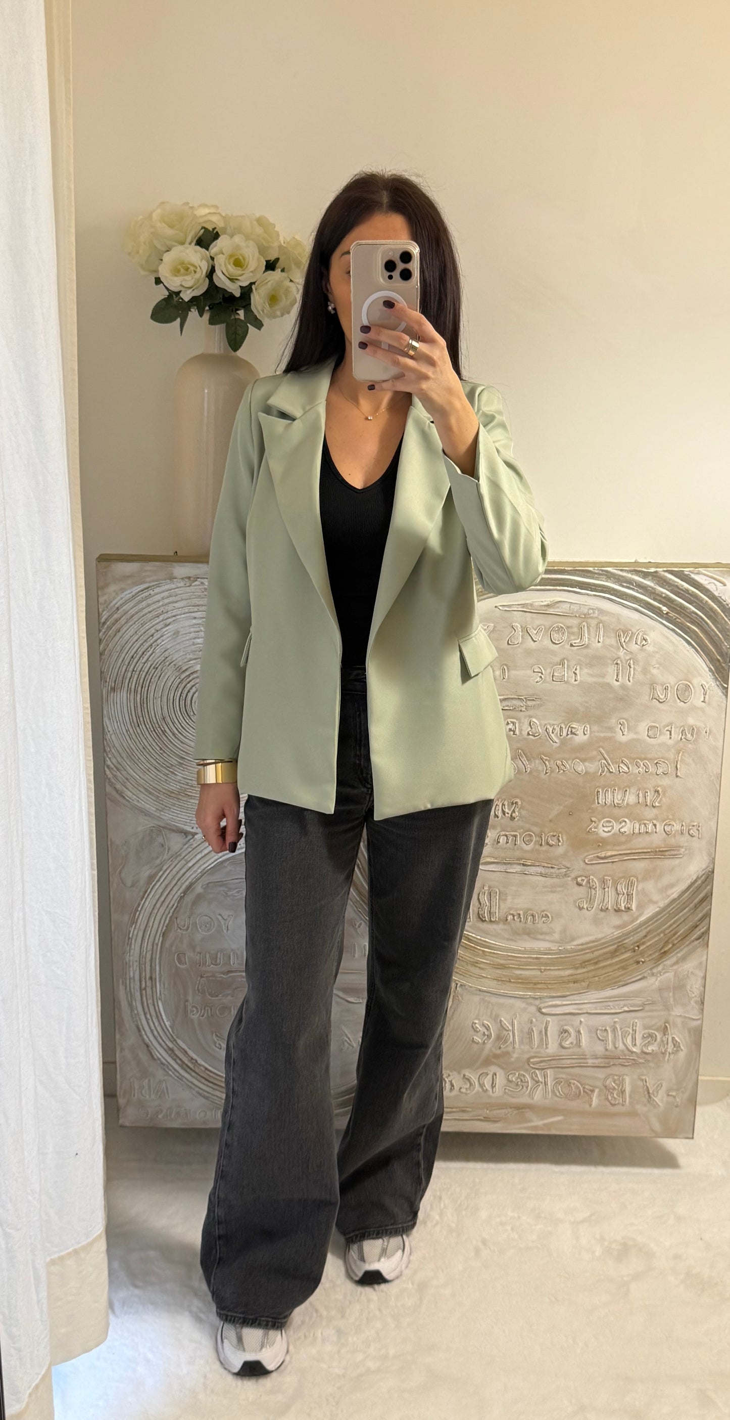 Blazer vert émeraude