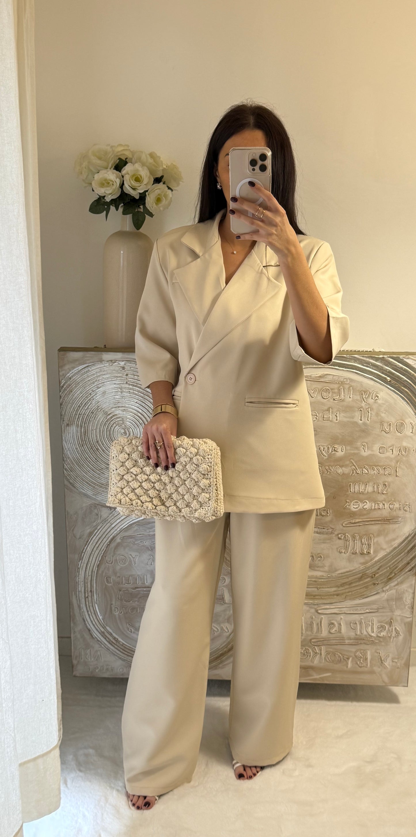 Ensemble Paris beige